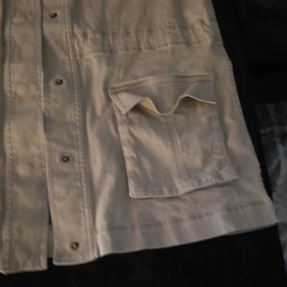 Matty M Beige Hooded Vest - Picture 7 of 11